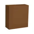 Serviettes 25x25 2v 1/4 Marron (6E)
